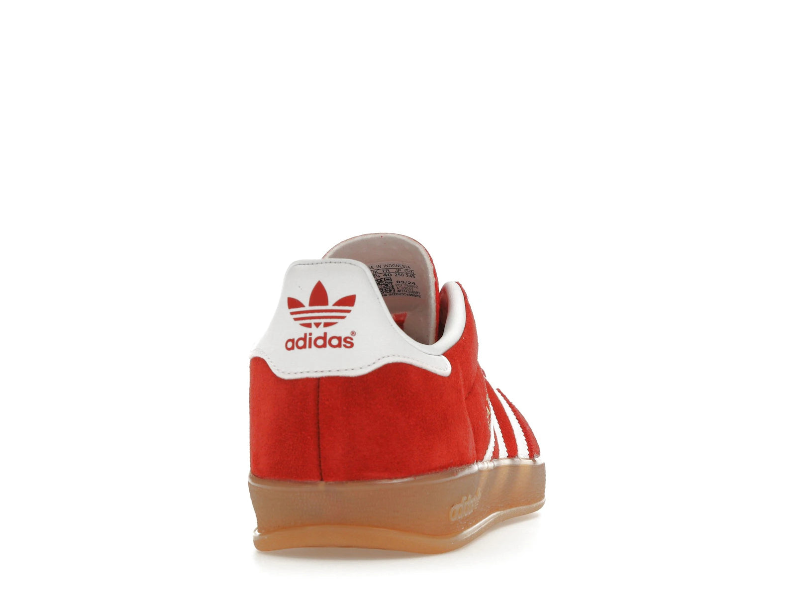 Adidas Gazelle Indoor Better Scarlet - Better Scarlet/Cloud White/Gum - JI2063 - 28