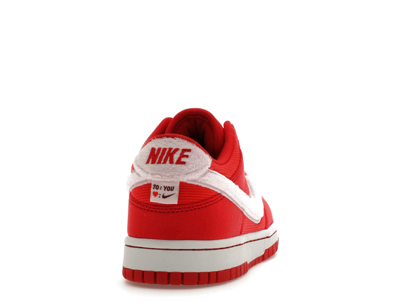 Nike Dunk Low Valentines Day (2024) (GS) - Fire Red/Pink Foam/Light Crimson/White/Team Red - FZ3548-612 - 28