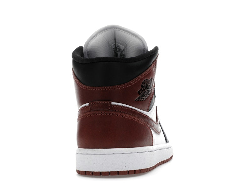 Air Jordan 1 Mid SE Dark Pony - White/Black/Dark Pony - HF3216-102 - 28