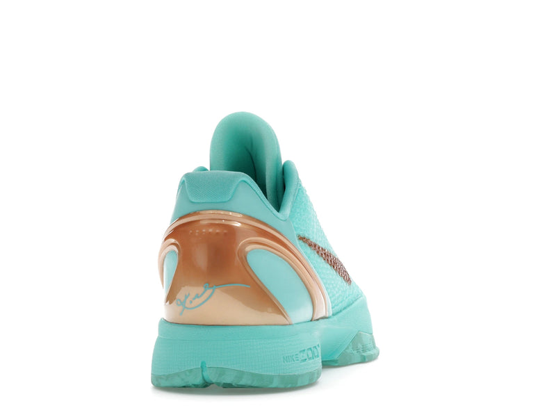 Nike Kobe 6 Protro Jalen Brunson Statue Of Liberty - Hyper Turquoise/Metallic Copper - IQ5774-300 - 28