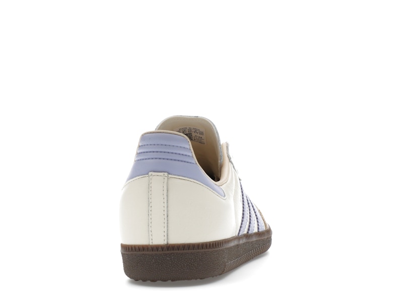 adidas Samba OG Cream White Violet (Women's) - Cream White/Violet Tone/Sand Strata - JI2678 - 28