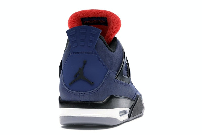 Air Jordan 4 Retro Winter - Loyal Blue/White-Habanero Red-Black - CQ9597-401 - 28