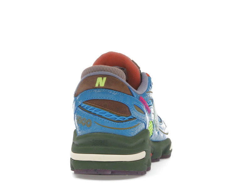 New Balance 1000 Salehe Bembury - Blue/Green/Orange - M1000BM - 28