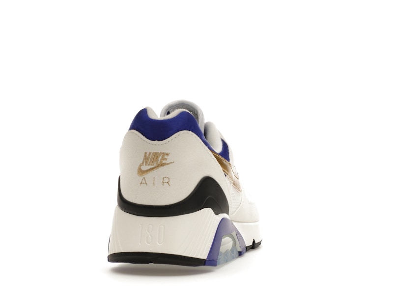 Nike Air Max 180 Summit White Concord - Summit White/Metallic Gold/Bright Concord - FJ9259-101 - 28