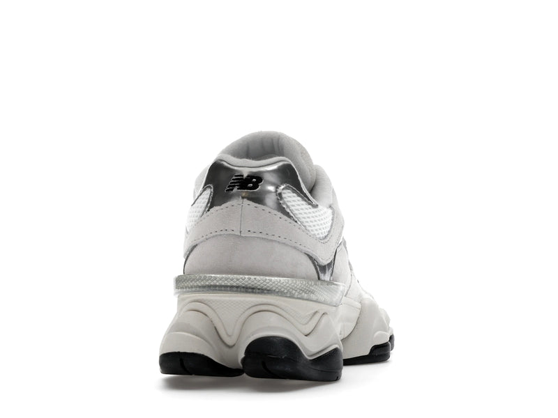 New Balance 9060 White Black Metallic Silver - White/Black/Metallic Silver - U9060JRB - 28