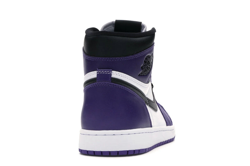Air Jordan 1 Retro High Court Purple White - Court Purple/White-Black - 555088-500 - 28
