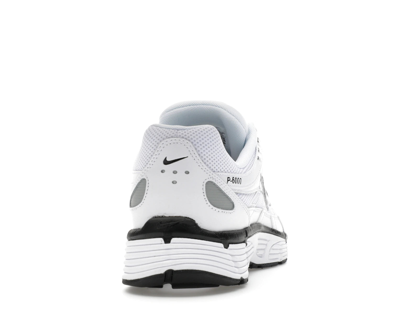 Nike P 6000 White Metallic Silver Black - White/Metallic Silver/Black/Black - CD6404-107 - 28