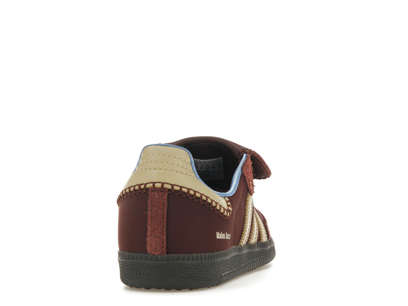 Adidas Samba Nylon Wales Bonner Fox Brown - Fox Brown/Sandy Beige/Lucky Blue - IE0579 - 28