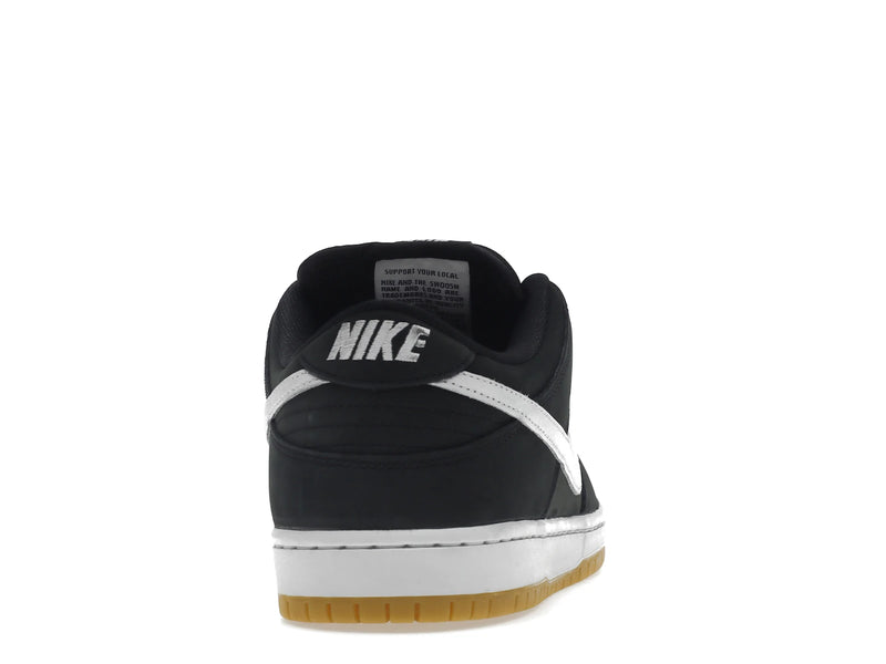 Nike SB Dunk Low Pro Black Gum - Black/White/Black/Gum Light Brown - CD2563-006 - 28