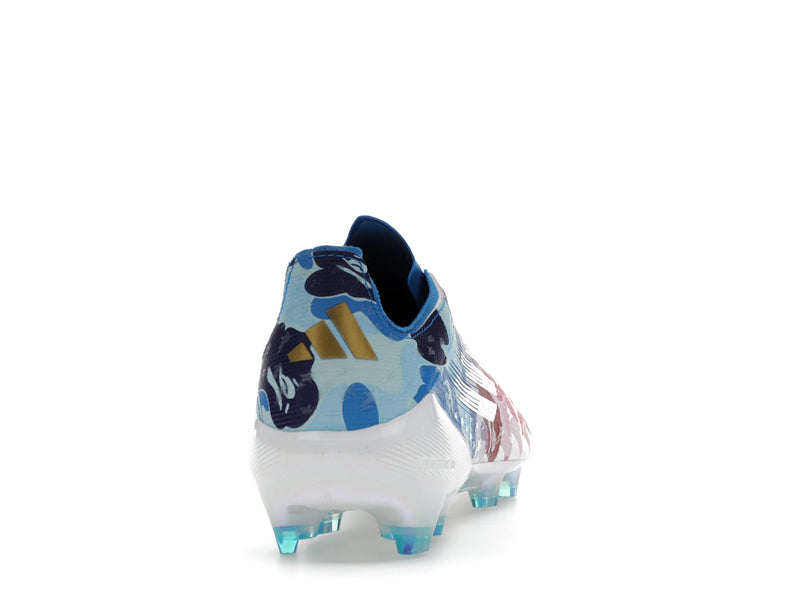 Adidas F50 Elite Fg Bape Multi Camo - Clear Pink/Cloud White/Icey Blue - JS0573 - 28