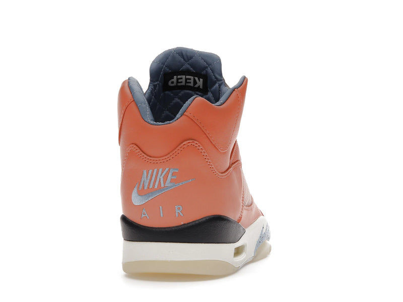 Air Jordan 5 Retro Dj Khaled We The Best Crimson Bliss - Crimson Bliss/Leche Blue-Sail - DV4982-641 - 28