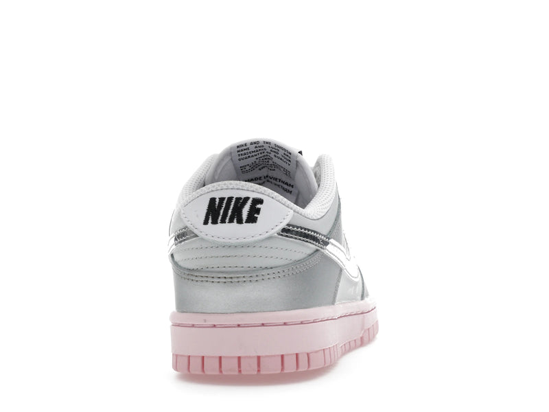 Nike Dunk Low Lx Metallic Silver Pink Foam - Photon Dust/Metallic Silver-Pink Foam-Medium Soft Pink - HM3698-006 - 28