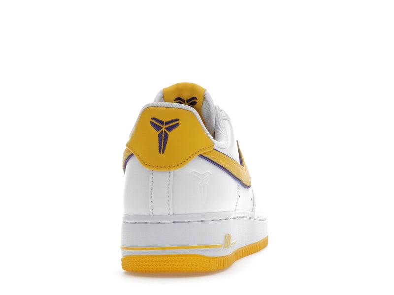 Nike Air Force 1 Low Kobe Bryant Lakers Home - White/Varsity Maize/Varsity Purple - FZ1151-100 - 28