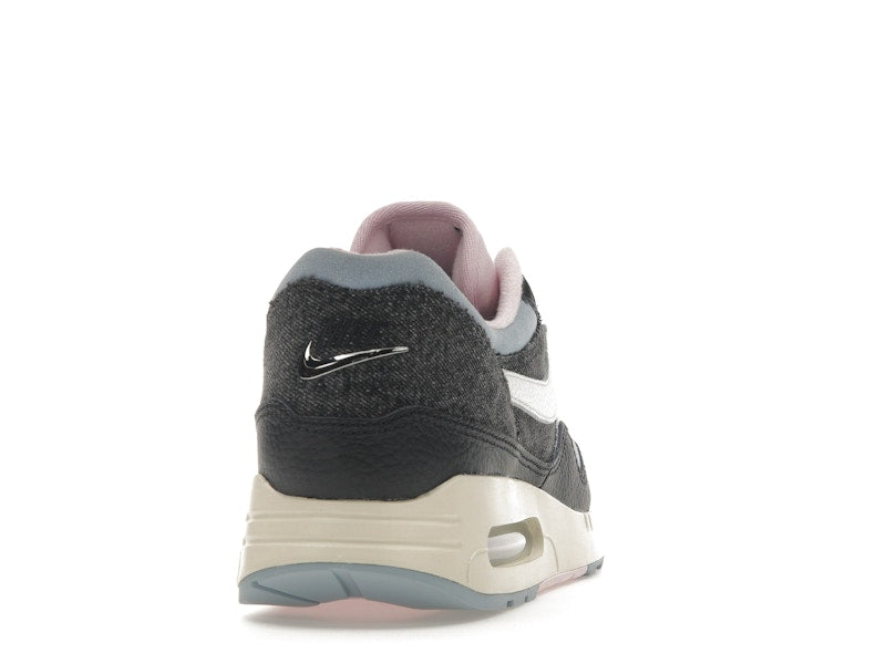 Nike Air Max 1 86 Big Bubble Black Denim - Black/Summit White/Anthracite/Pink Foam - FB9647-001 - 28