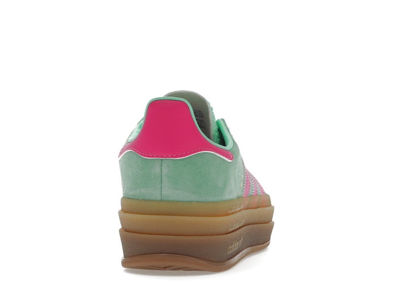 adidas Gazelle Bold Pulse Mint Pink (Women's) - Pulse Mint/Screaming Pink/Gum - H06125 - 28