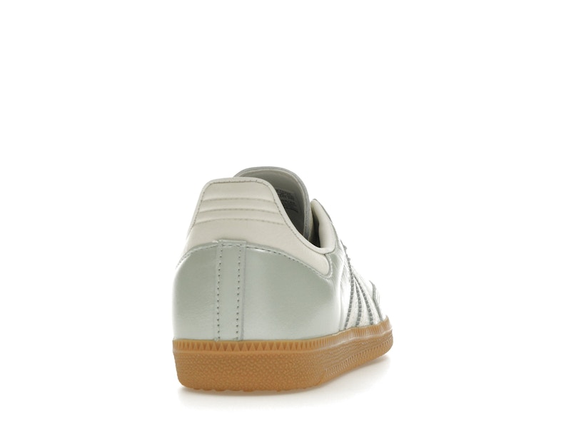 adidas Samba OG Linen Green Metallic (Women's) - Linen Green Metallic/Off White/Cyber Metallic - IG1965 - 28