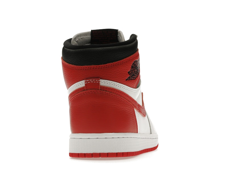 Air Jordan 1 Retro High OG Heritage - White/University Red-Black - 555088-161 - 28