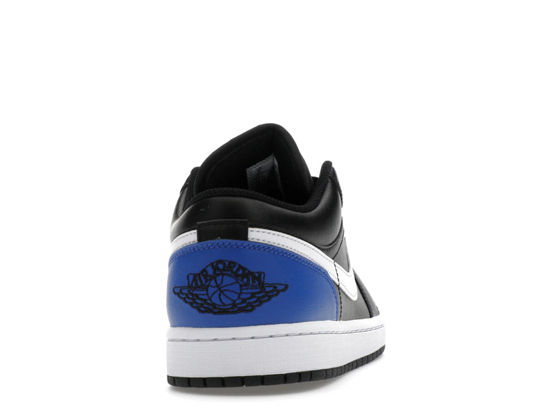 Air Jordan 1 Low Black Royal Toe - Black/White/Game Royal - 553558-042 - 28