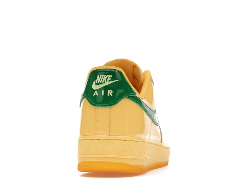 Nike Air Force 1 Low Patent Leather Topaz Gold Pine Green - Ansicht 29