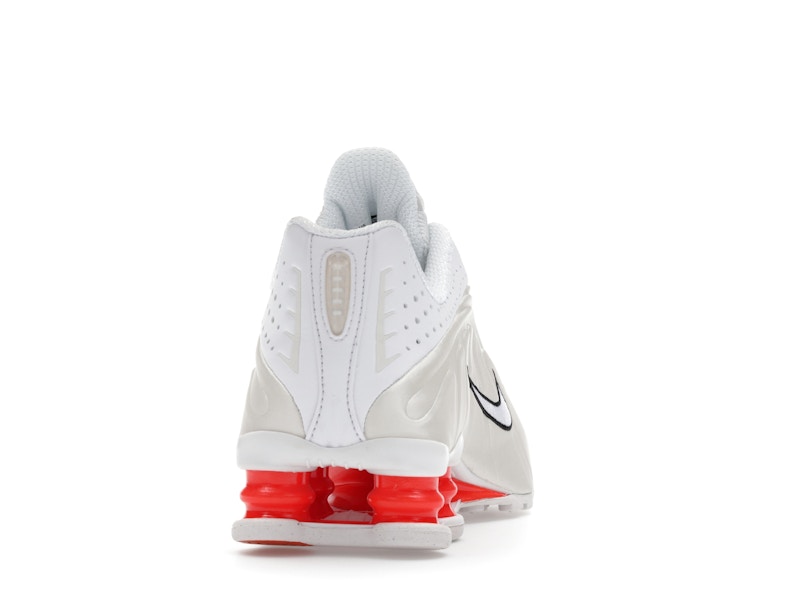 Nike Shox R4 White Phantom Picante Red (Women's) - vue 28