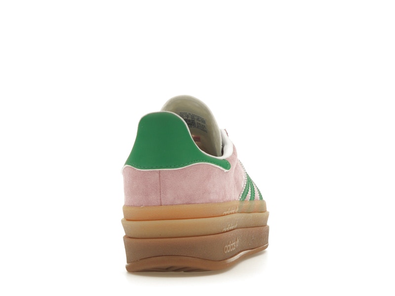 adidas Gazelle Bold True Pink (Women's) - True Pink/Green/Cloud White - IE0420 - 28