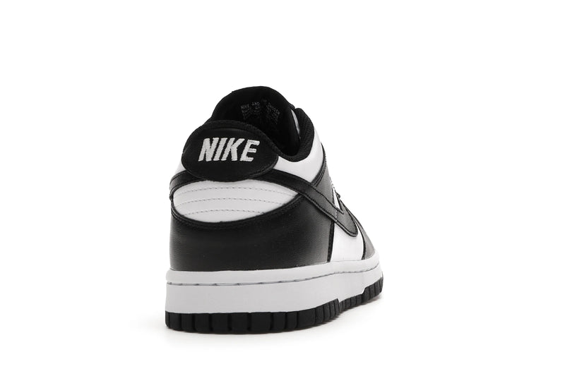 Nike Dunk Low Retro White Black (GS) - White/Black-White - CW1590-100 - 28