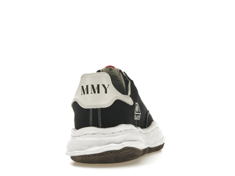 Mihara Yasuhiro Blakey OG Sole Canvas Low Black - Black/White - A08FW735 - 28