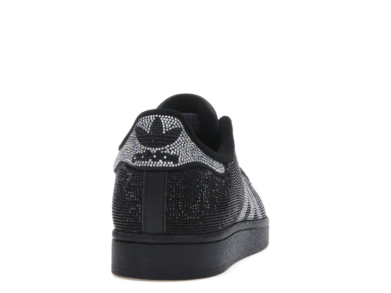 Adidas Superstar II Rhinestone Black Silver - Core Black/Silver Metallic/Off White - IH4200 - 28