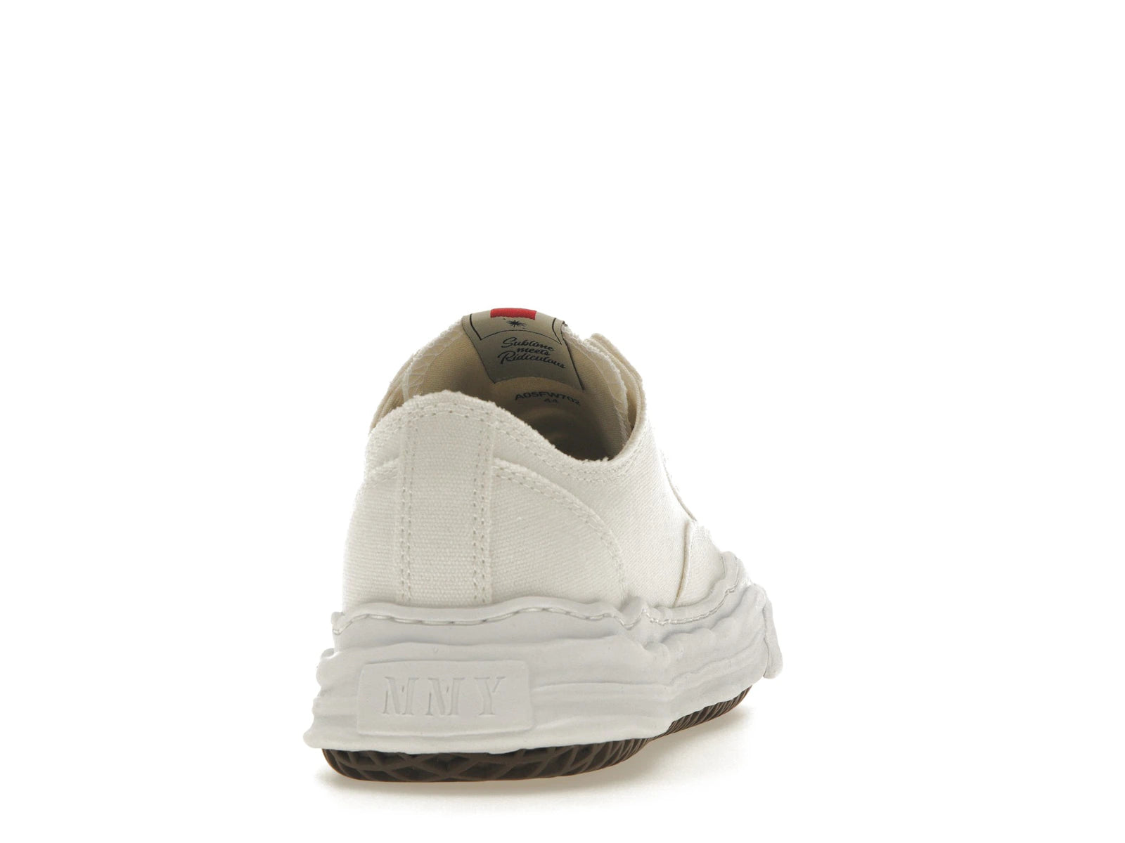 Mihara Yasuhiro Hank OG Sole Canvas Low White - White/White - A05FW702-WHT - 28