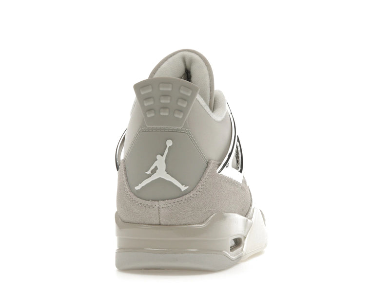 Air Jordan 4 Retro Frozen Moments - Light Iron Ore/Sail-Neutral Grey-Black-Metallic Silver - AQ9129-001 - 28