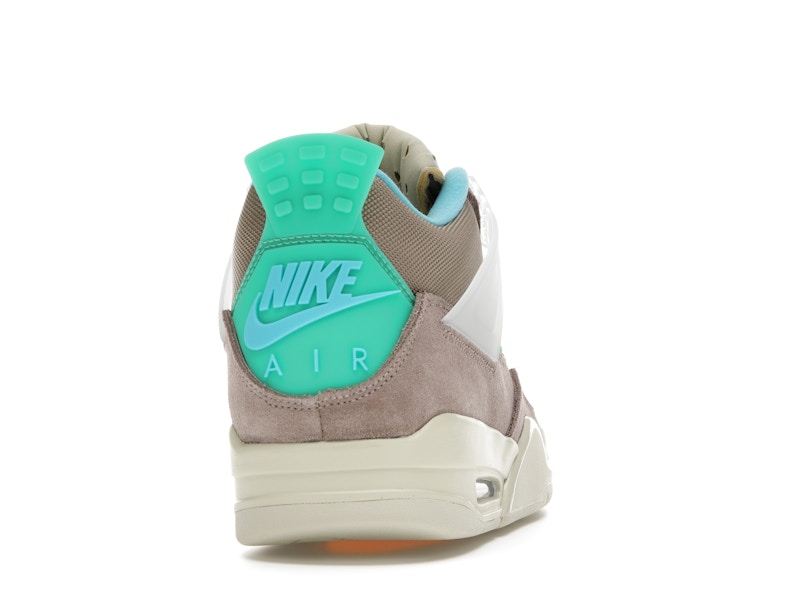 Air Jordan 4 Retro SP 30th Anniversary Union Taupe Haze - Taupe Haze/Blue Fury-Khaki-Roma Green - DJ5718-242 - 28
