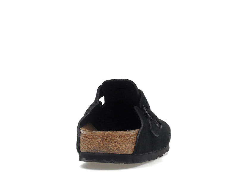 Birkenstock Boston Soft Footbed Suede Black - 0660471/0660473 - 28