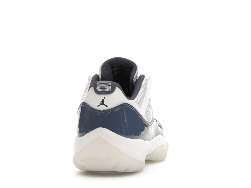 Air Jordan 11 Retro Low Midnight Navy (2024) - White/Midnight Navy/Diffused Blue/Football Grey - FV5104-104 - 28