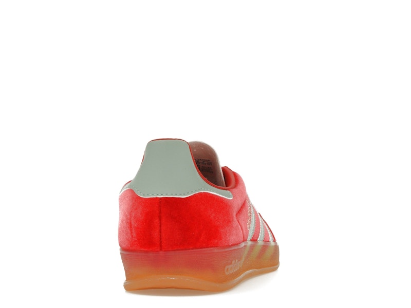 adidas Gazelle Indoor Better Scarlet Hazy Green (Women's) - Better Scarlet/Hazy Green/Gum - IG6786 - 28