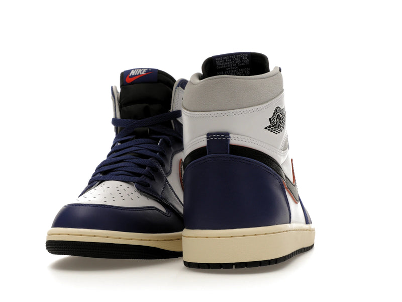Air Jordan 1 Retro High OG Rare Air - White/Black-Neutral Grey-Deep Royal Blue-Muslin - DZ5485-100 - 28