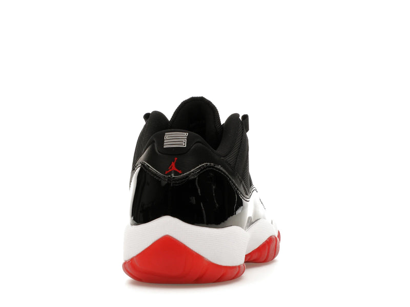 Air Jordan 11 Retro Low Bred (2025) (GS) - Black/White-Varsity Red - FV5121-006 - 28