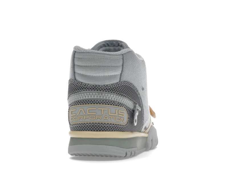 Nike Air Trainer 1 SP Travis Scott Grey Haze - Grey Haze/Olive Aura-Canvas - DR7515-001 - 28