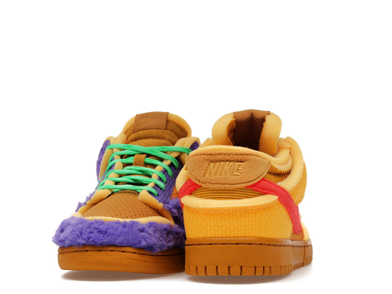 Nike Dunk Low Cactus Plant Flea Market Swamp Sponge Psychic Purple - Psychic Purple/Photo Blue/Gold Suede - IH5094-500 - 28