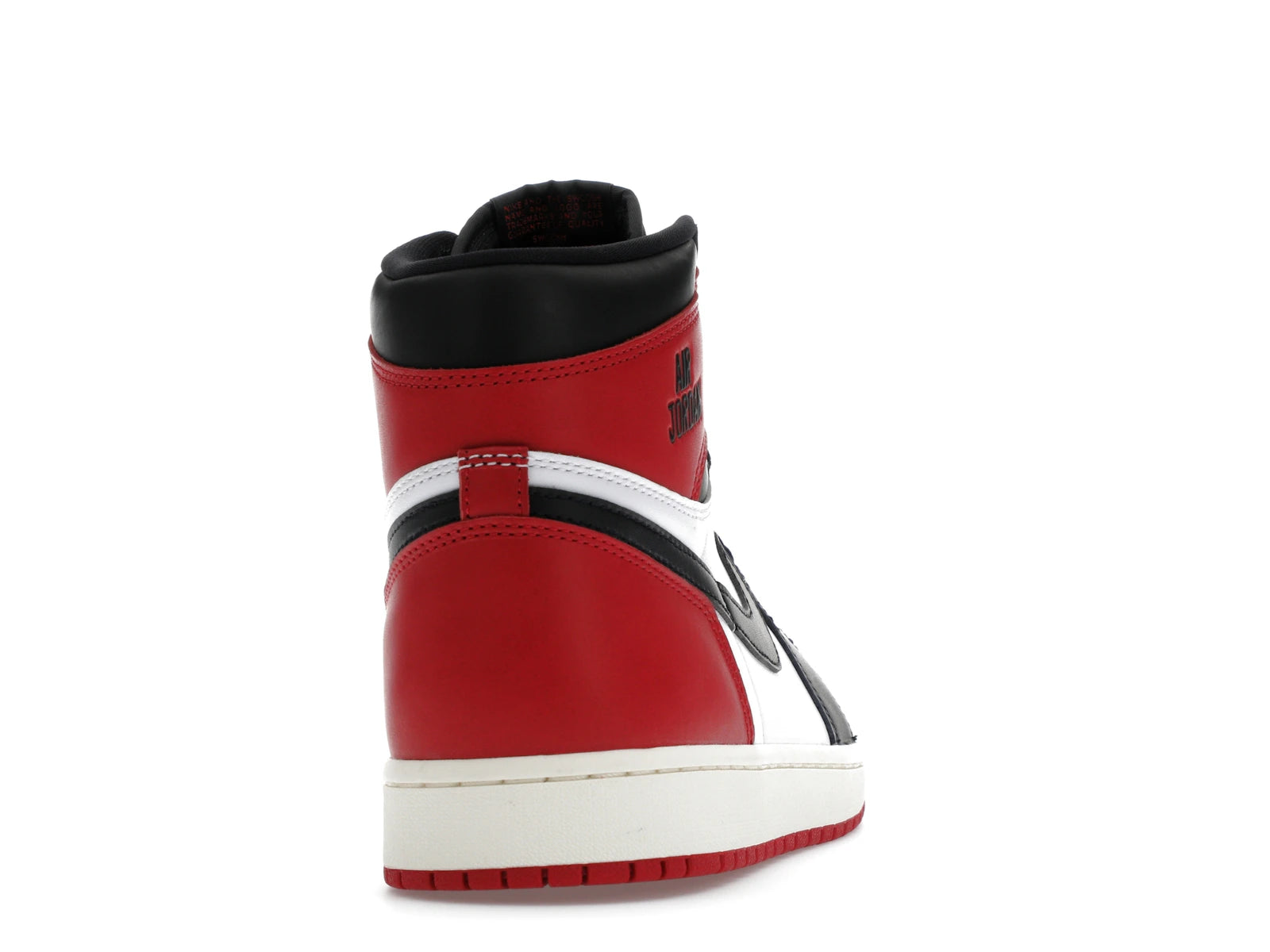 Air Jordan 1 Retro High OG Black Toe Reimagined - Black/Black/Varsity Red/White - DZ5485-106 - 28