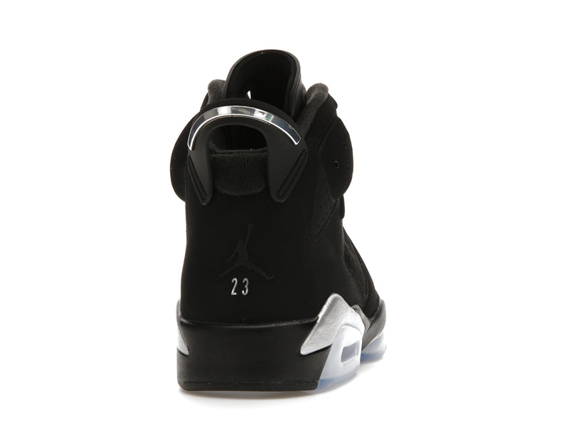 Air Jordan 6 Retro Metallic Silver - Black/Black/Metallic Silver - DX2836-001 - 28
