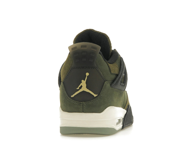 Air Jordan 4 Retro SE Craft Medium Olive - Medium Olive/Pale Vanilla/Khaki/Black/Sail - FB9927-200 - 28