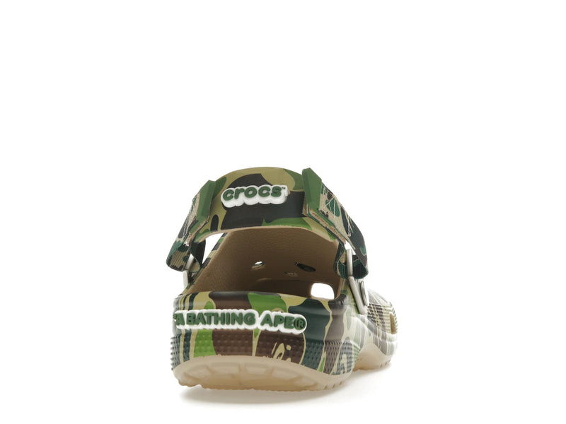 Crocs Classic Clog A Bathing Ape Bape Abc Camo Green - ABC Camo/Green - 209627-212 - 28