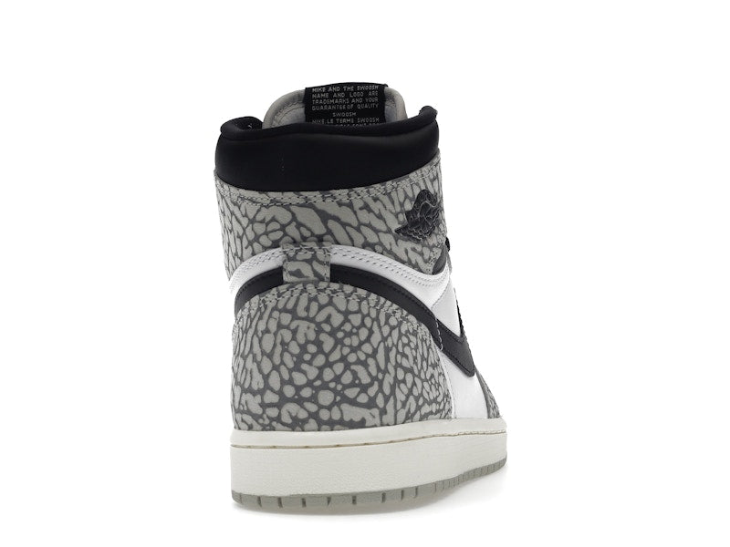 Air Jordan 1 Retro High OG White Cement - Tech Grey/Muslin/Black/White - DZ5485-052 - 28