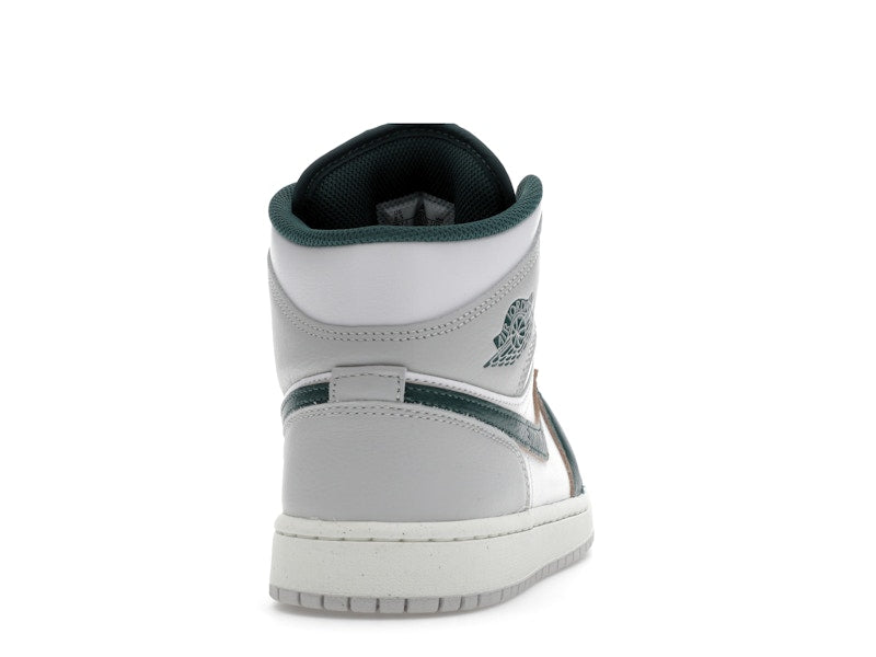 Air Jordan 1 Mid SE Oxidized Green - White/Sail/Neutral Grey/Oxidized Green - FQ7720-103 - 28