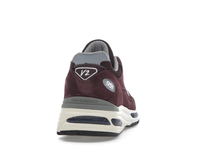 New Balance 991v2 MiUK Catawba Grape - view 28