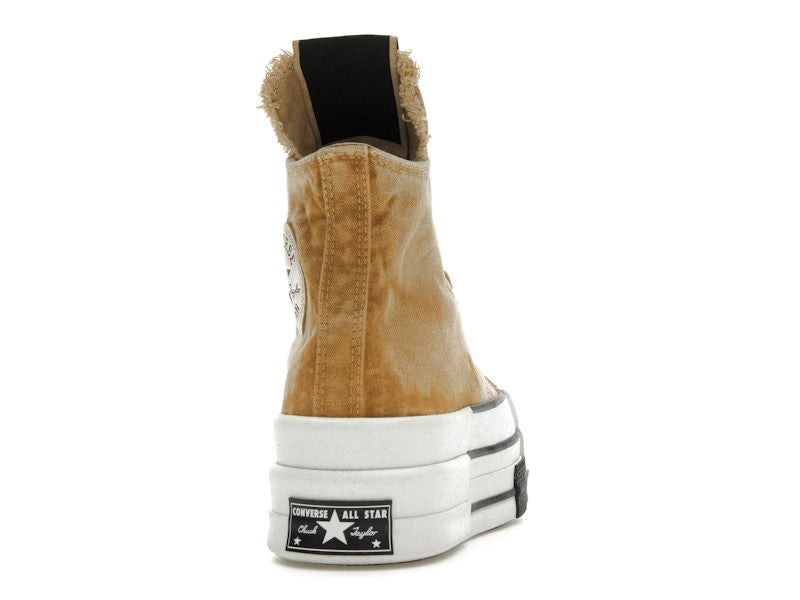 Converse DBL DRKSTAR Chuck Taylor All Star 70 Hi Rick Owens DRKSHDW Overdye Blonde - Ansicht 29