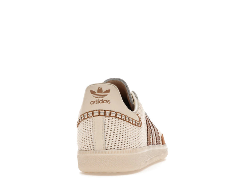 Adidas Samba Wales Bonner Cream White - Cream White/Brown/Cream White - FX7720 - 28