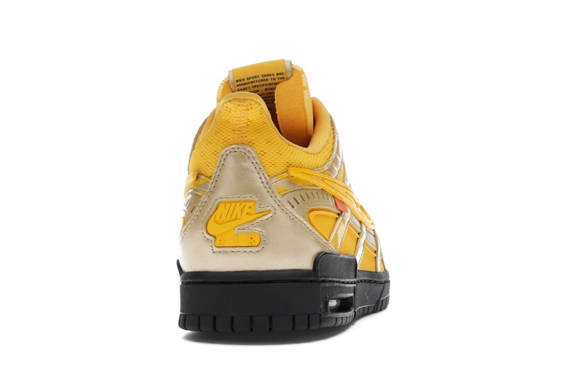 Nike Air Rubber Dunk Off White University Gold - view 28