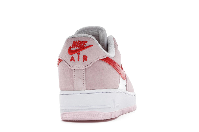 Nike Air Force 1 07 QS Love Letter - Tulip Pink/University Red-White - DD3384-600 - 28