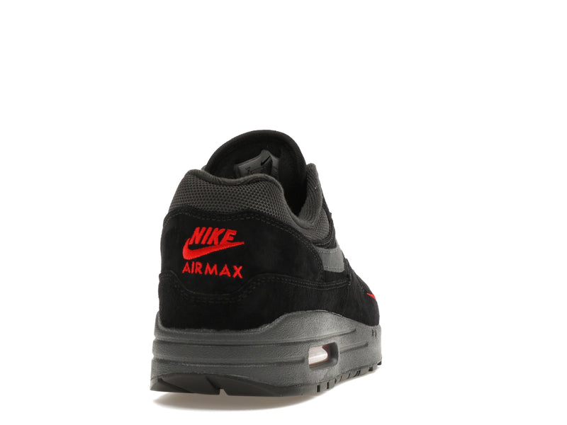 Nike Air Max 1 Bred Anthracite - Black/Anthracite/University Red - FV6910-001 - 28
